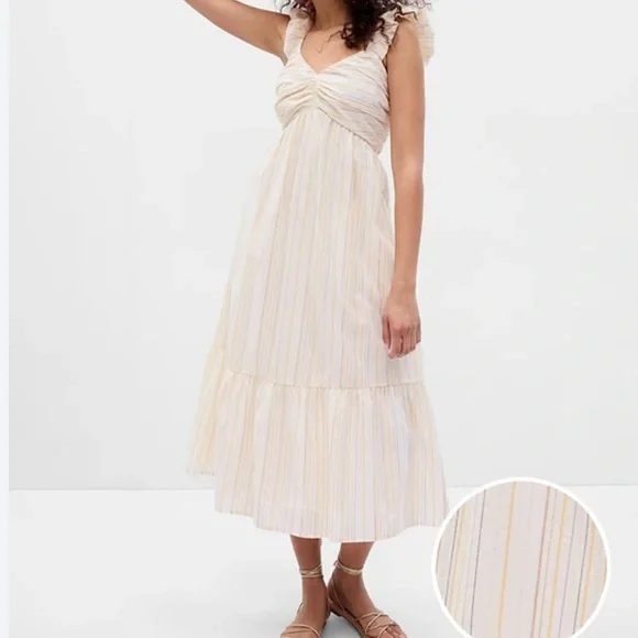 gap beach dress Blue Summer Beach Dress with Jellyfish Print main image 0